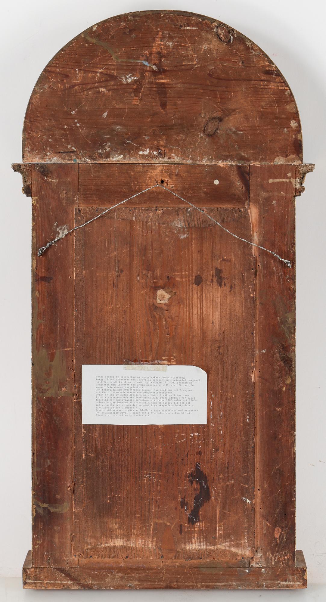 SPEGEL, empire, 1800-talets första kvartal.