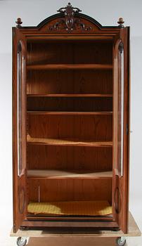 BOKSKÅP, nyrenässans, sent 1800-tal.