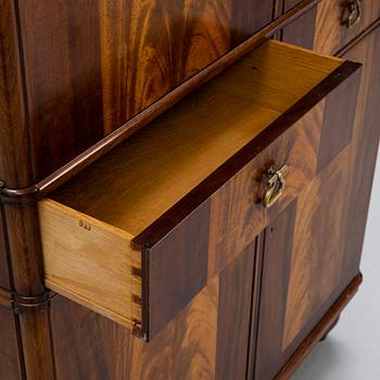 Carl Malmsten, a mahogany veneered cabinet, designed 1941.