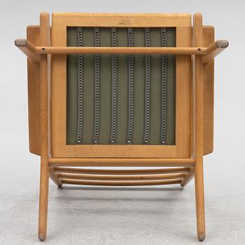Hans J Wegner, a lounge chair, 'GE 290', Getama, Gedsted, Denmark.