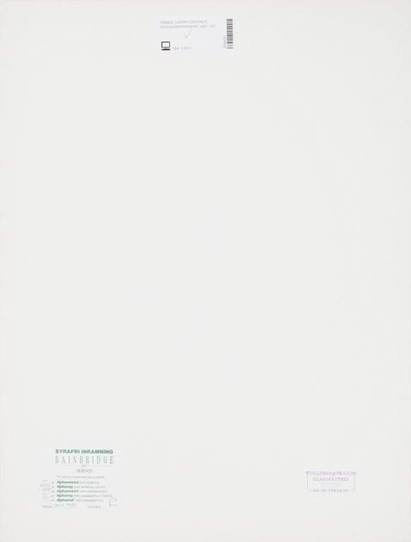 HARRY DITTMER, silvergelatinfotografi, sign.