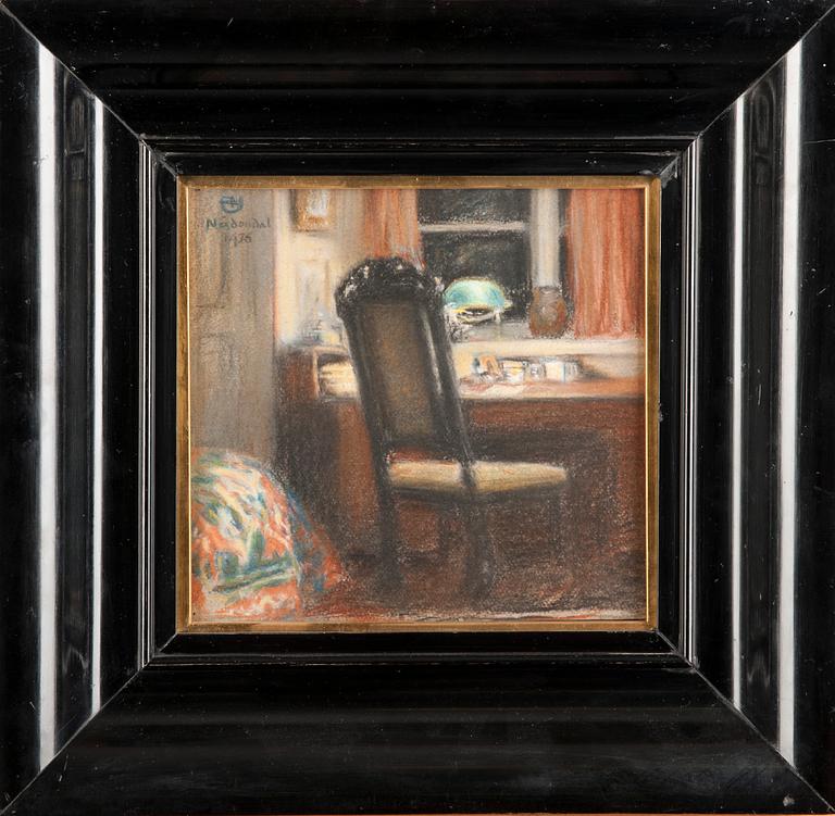 AXEL HAARTMAN, pastelli, signeerattu ja päivätty Nådendal 1936.