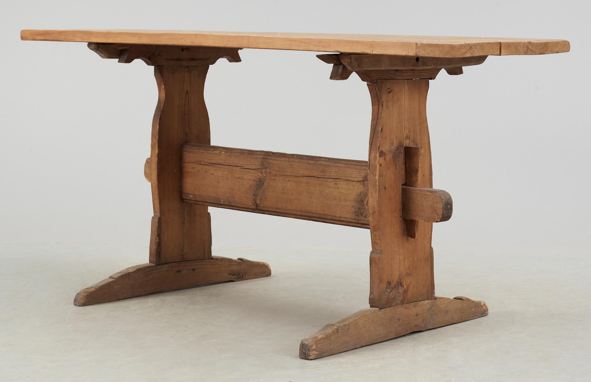 BOCKBORD, allmoge, 1800-tal.