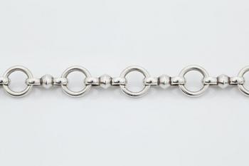 Wiwen Nilsson, a sterling so called "gürtel" necklace, Lund Sweden 1949.
