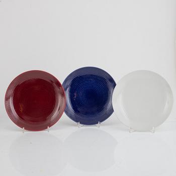 Hertha Bengtson, service, 44 pieces, "Blue Fire", Rörstrand, Sweden.