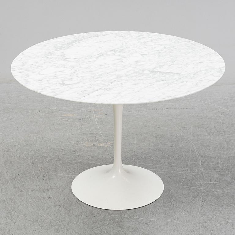 EERO SAARINEN, a marble top 'Tulip' table, Knoll Interational, USA.