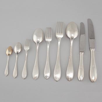 BESTICKSERVIS, 108 delar, silver, Axel Larson, Helsingborg, huvudsakligen 1918.