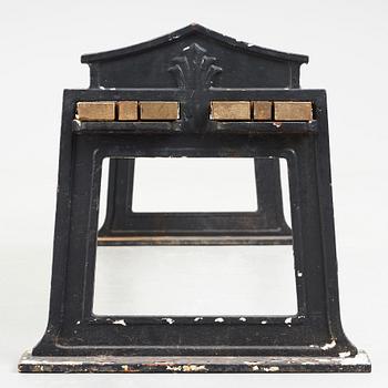SWEDISH GRACE, a cast iron bench, 1920's-30's.