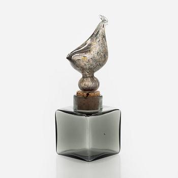 Kaj Franck, flaska, KF254, signerad K. Franck Nuutajärvi -61.