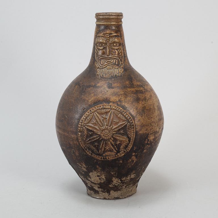 A German Bartmann jug, presumably 18th century.