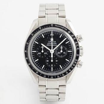 Omega, Speedmaster, Professional, "Moonwatch", chronograph, wristwatch, 42 mm.