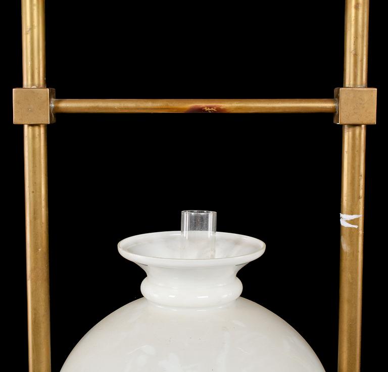 FARTYGSLAMPOR, ett par, jugend, 1900-talets första del, höjd 78 cm.