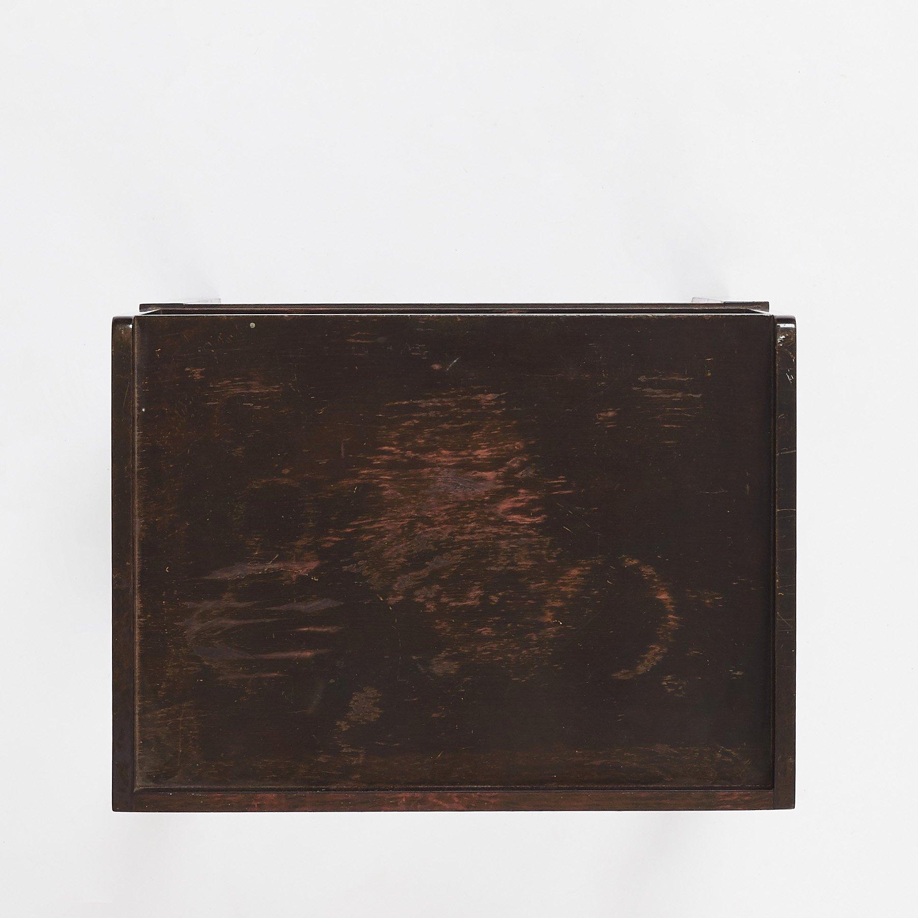 Axel Einar Hjorth, sidobord, "Typenko", sannolikt utställt i Chicago 1933, Nordiska Kompaniet 1933.