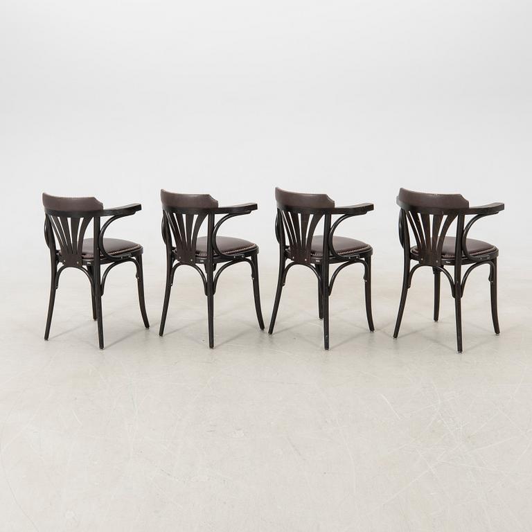 Armchairs 4 pcs "No 24" Thonet 21st century.