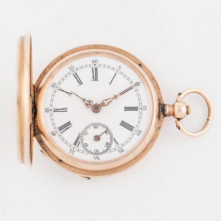 POCKET WATCH, savonette, 36,5 mm.