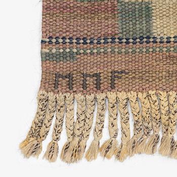 Märta Måås-Fjetterström, a carpet, 'Ulriksdal', flat weave, c. 300 x 234 cm, signed MMF.