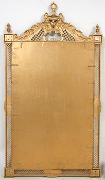 SPEGEL SAMT KONSOLBORD, Louis XVI-stil, 1900-tal.