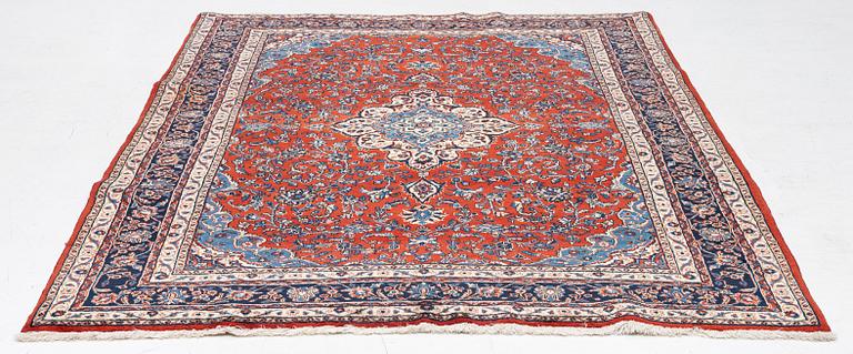 An Afshar carpet approx. 288 x 205 cm.
