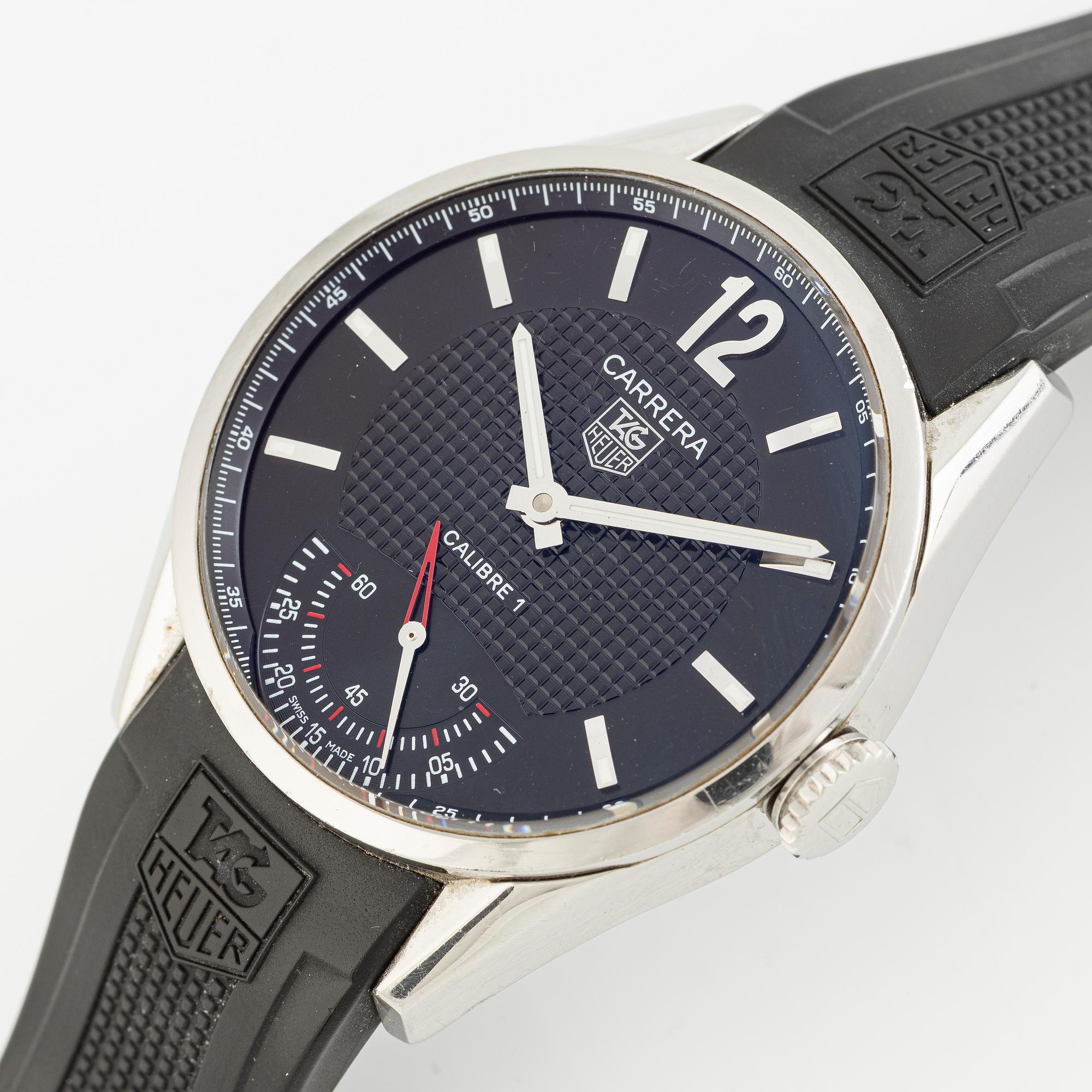 TAG Heuer, Carrera, Calibre 1, "Limited Edition", wristwatch, 43 mm.