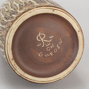 GUNNAR NYLUND, golvvas, stengods, "Rubus", Rörstrand.