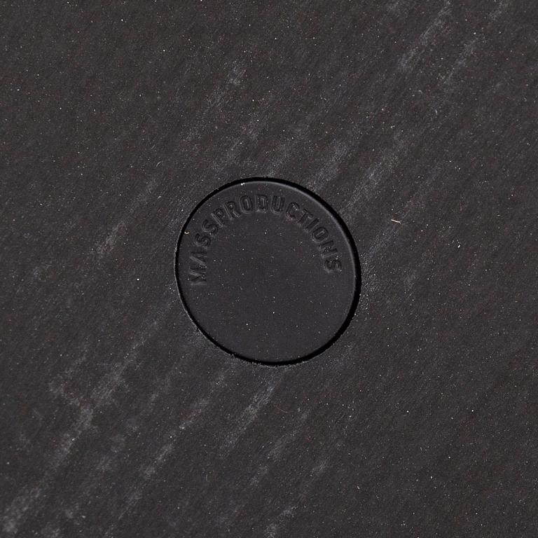 Chris Martin,  4 Waiter XL Armchair - Black Stained Beech.