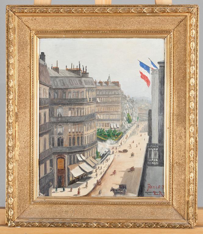 Elin Alfhild Nordlund, GATUVY FRÅN PARIS.