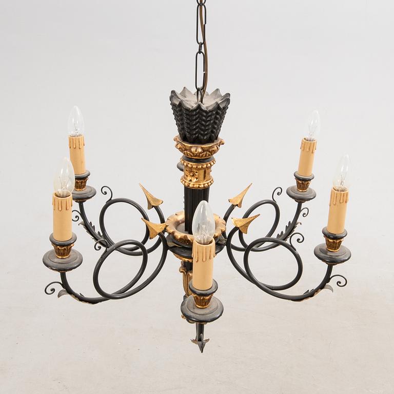 Chandelier, Empire style, 20th century.