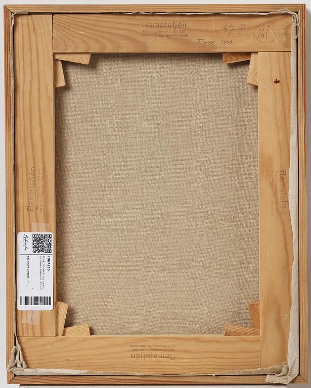 RUNE JANSSON, oil on canvas, signed and dated -49.