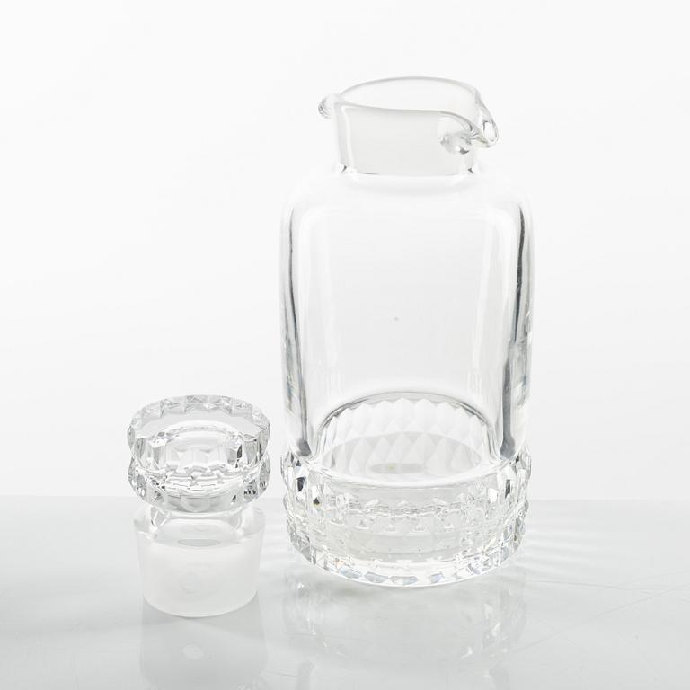 Ingeborg Lundin, a 70-piece 'Silvia' glass service, Orrefors.