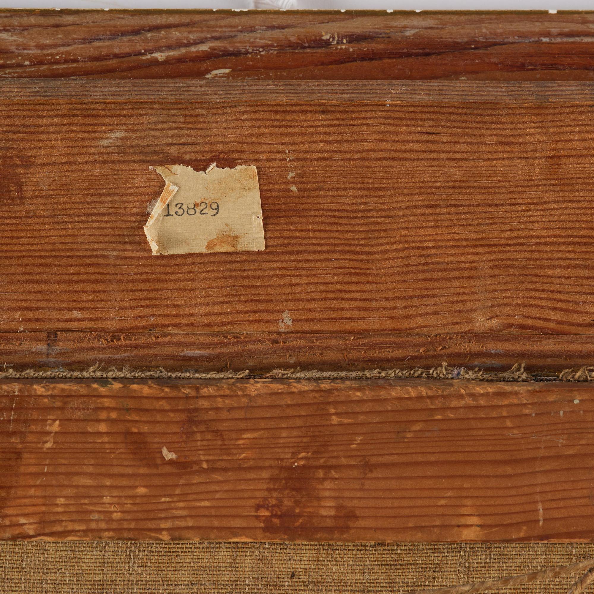 Bruno Liljefors, Fox in a winter landscape.