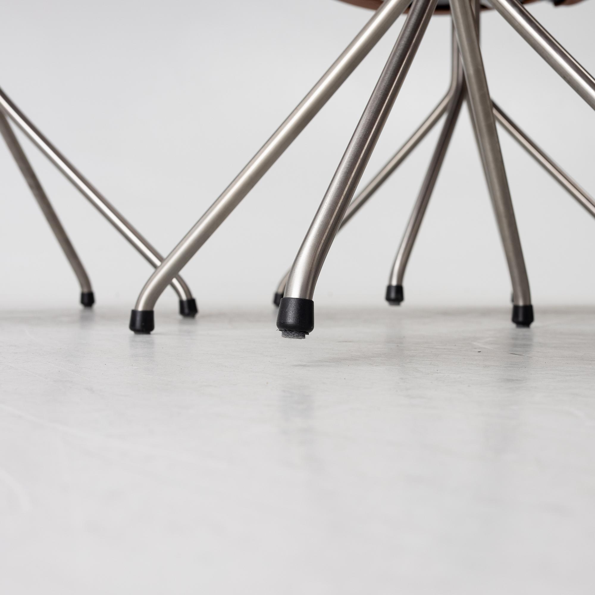 Bent Hansen, six 'Primum' armchairs, Denmark.