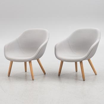 Hee Welling, a pair of "About a lounge" chairs, HAY,.