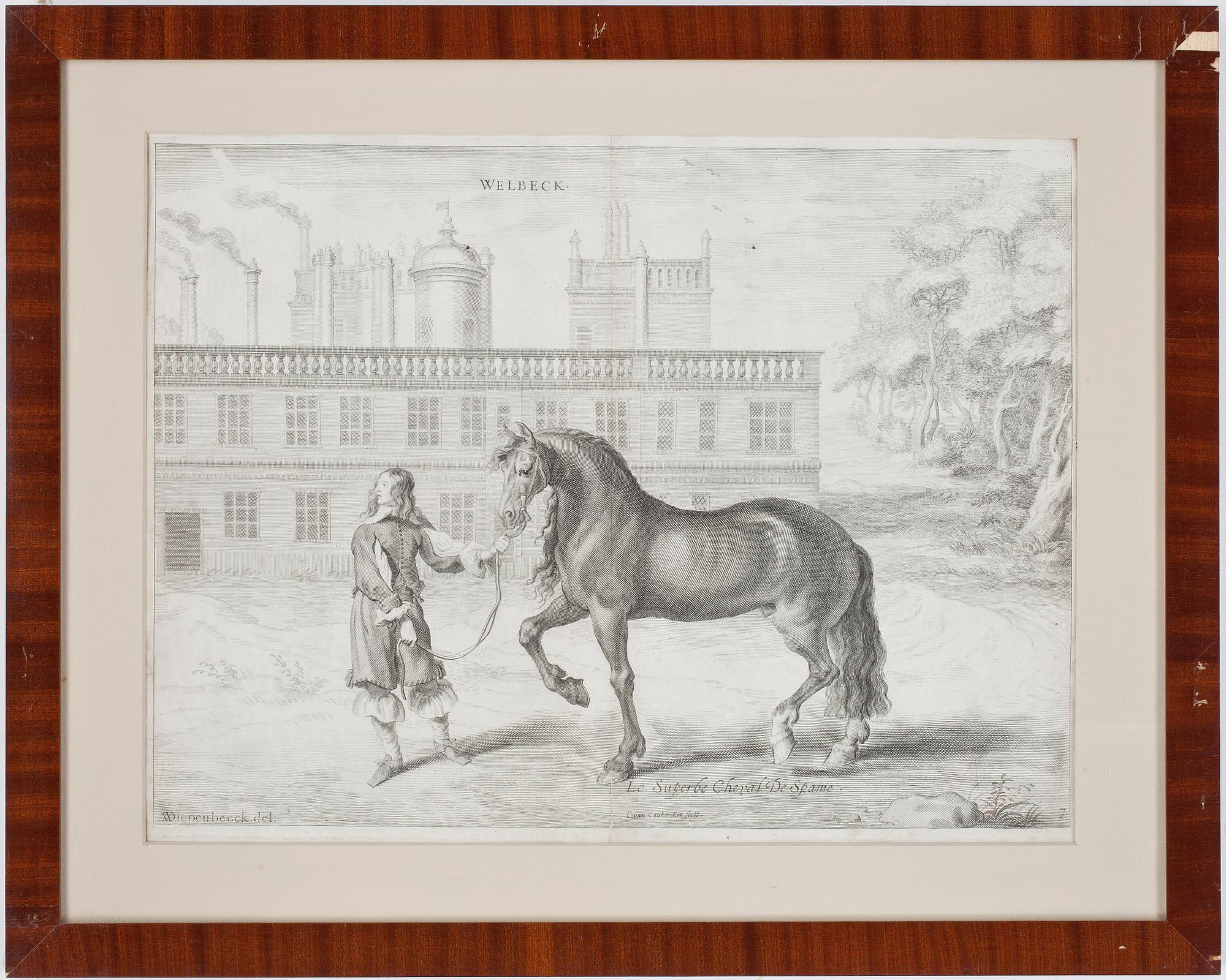 ABRAHAM VAN DIEPENBEECK, gravyrer, 2st, 1600-tal.