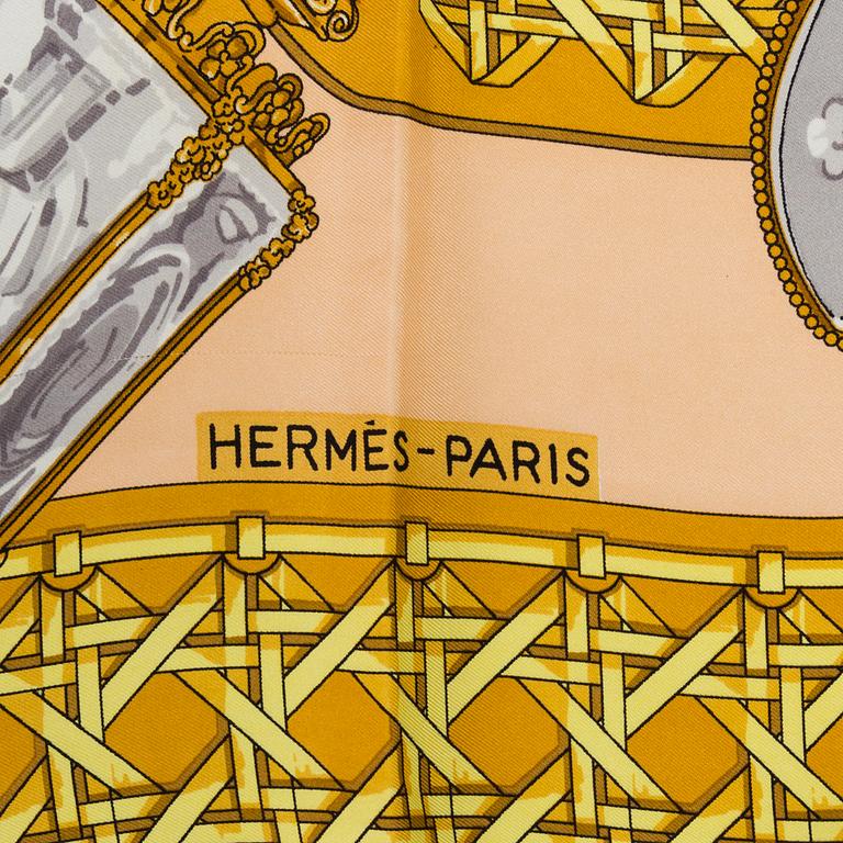 SCARF, "Hermès, "Feux De Route", latest edition 1995.