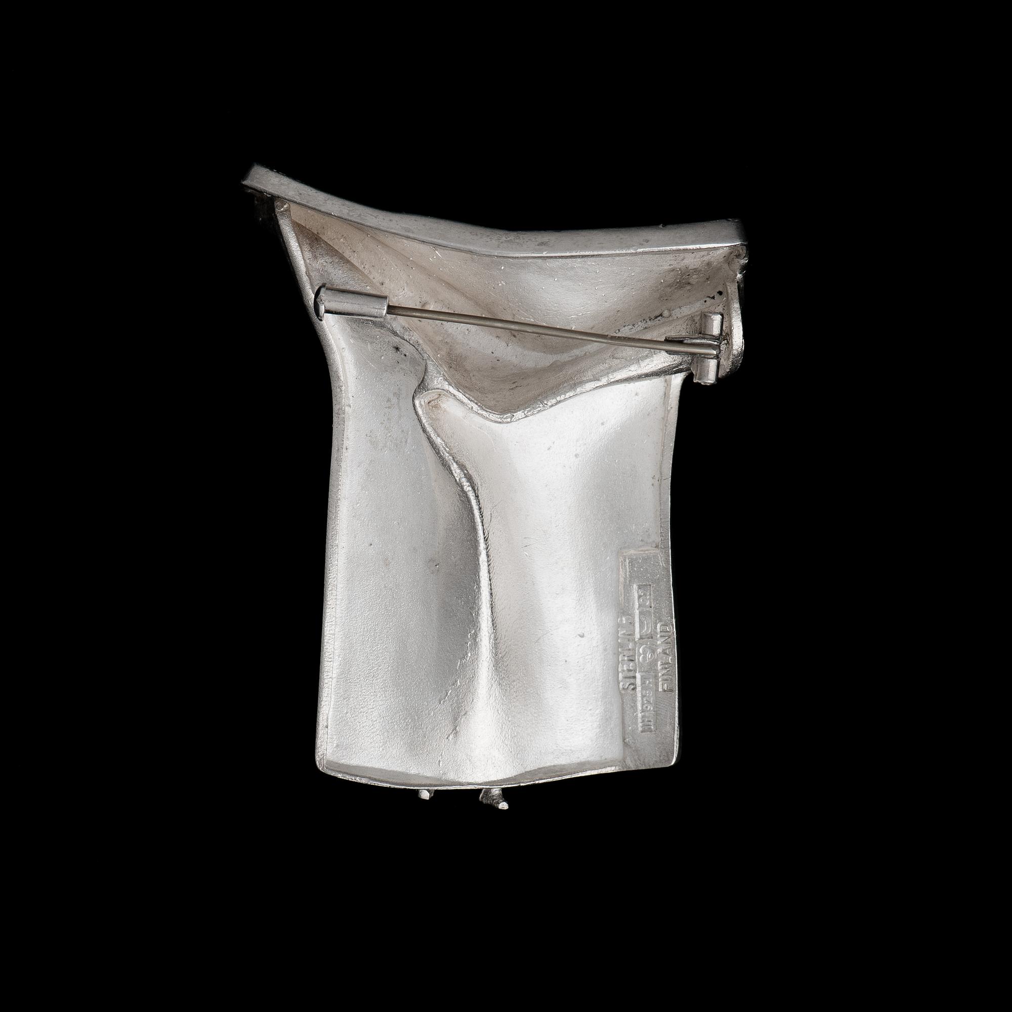BJÖRN WECKSTRÖM, RINTAKORU Pinnalla, sterling silver, Lapponia 1969.