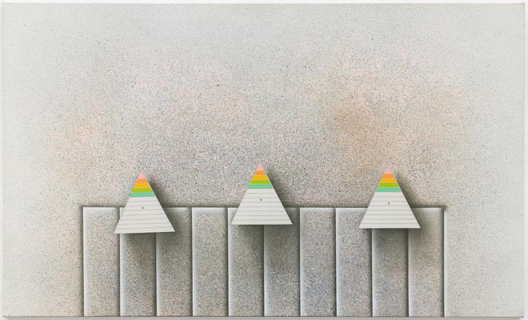 Beck & Jung, "Pyramid game impress", diptych.