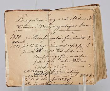 BÖNBOK, troligen Helsingius bönbok och tryckt i Stockholm 1567.