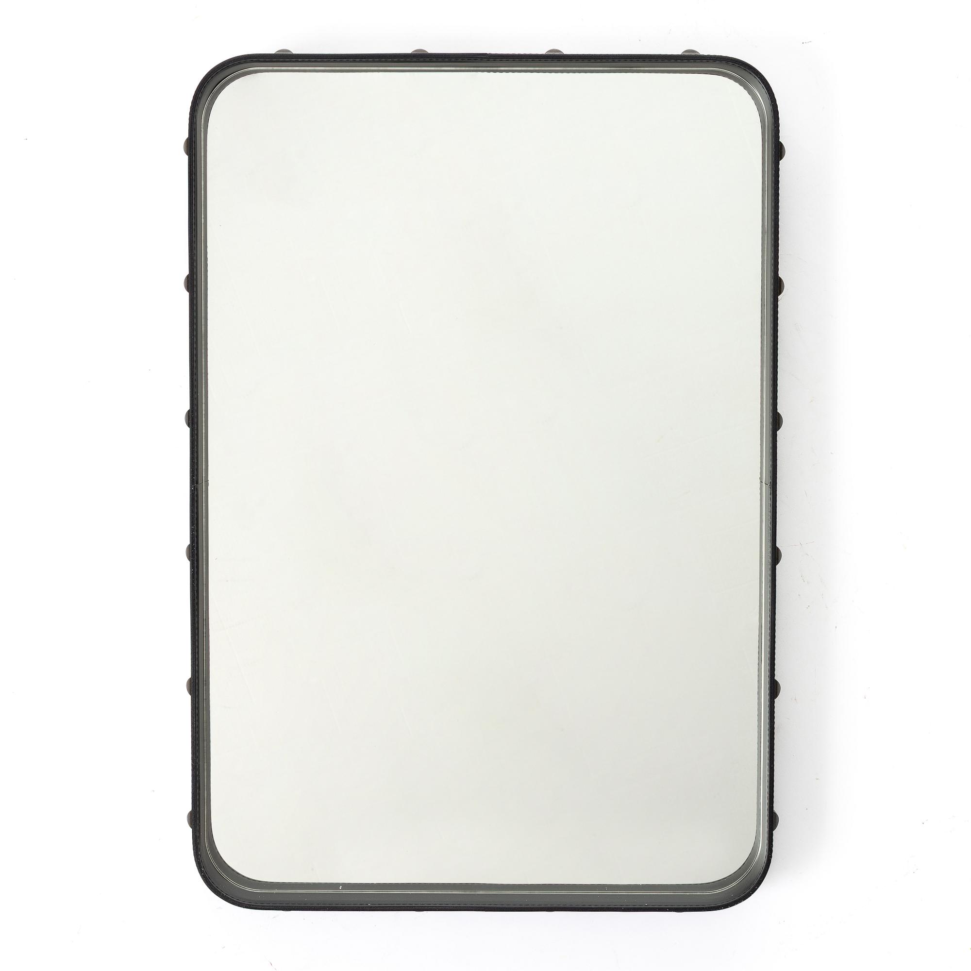 Jacques Adnet, spegel, Adnet Rectangulaire S, Gubi.