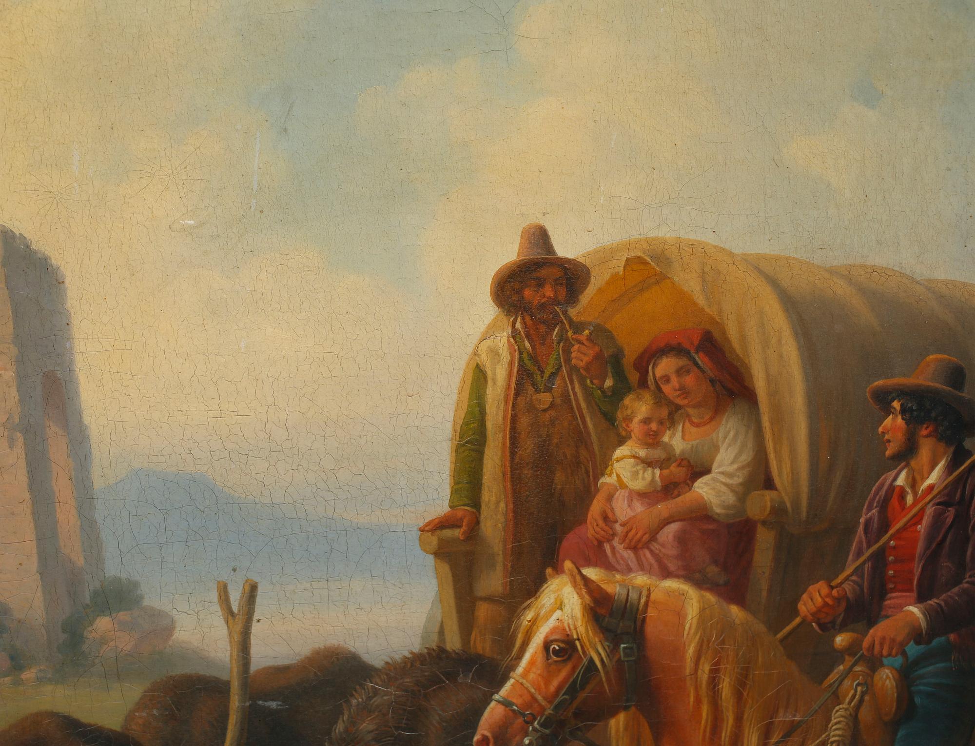 ALEXANDER LAURÉUS, attributed to, oil on canvas, unsigned.