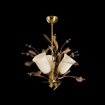 PAAVO TYNELL, KATTOVALAISIN. Morsiuskimppu, malli 9029/3. Taito, 1950-luvun alkupuoli.