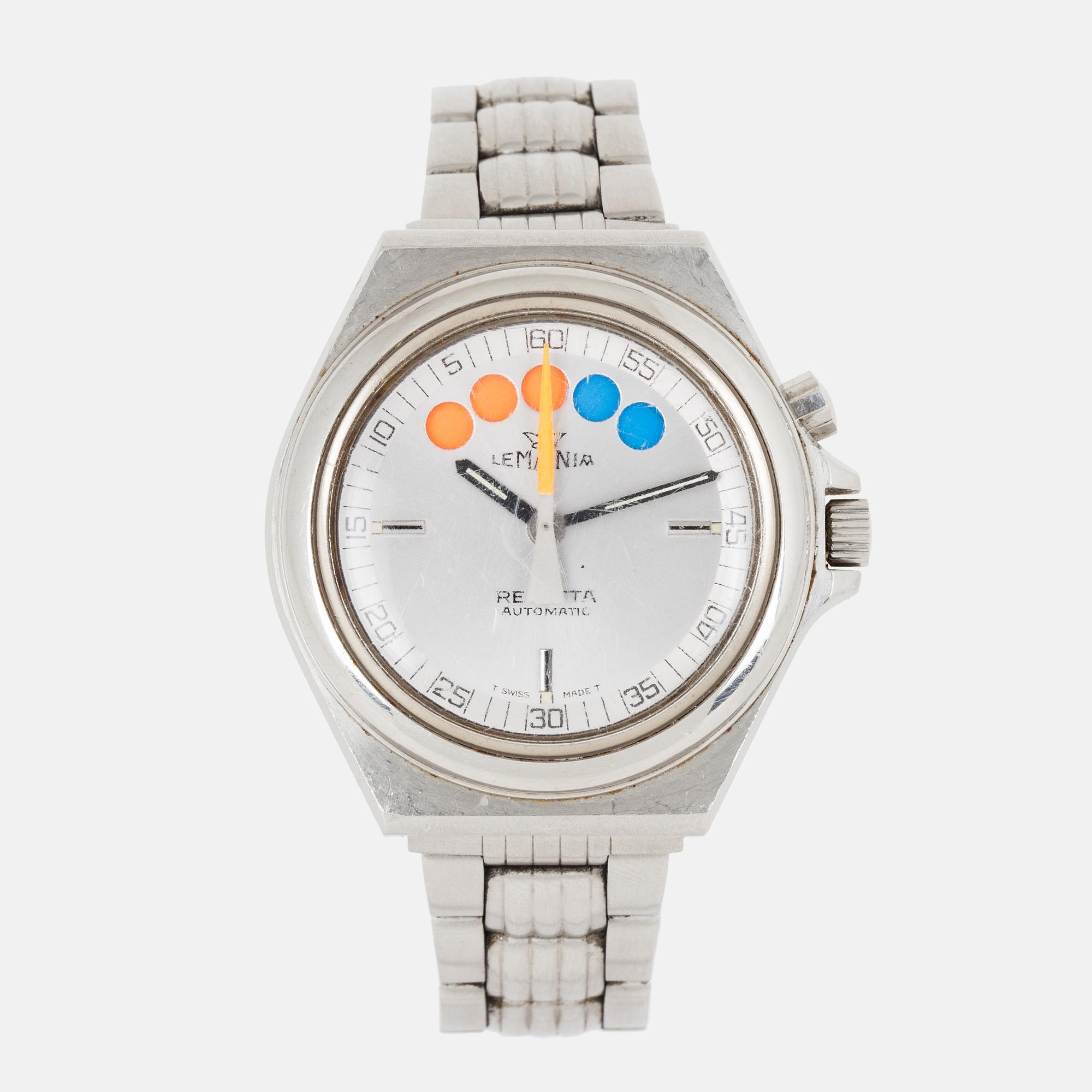 LEMANIA, Regatta, wristwatch, 40 mm.