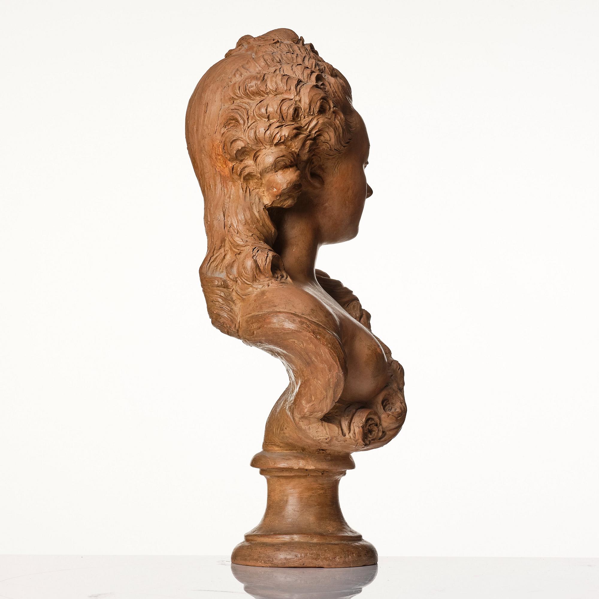 Jean-Jacques Caffieri After, Bust depicting Madame du Barry.