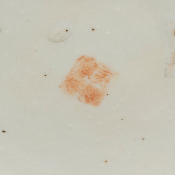 Two Chinese famille rose porcelain hat stands, early 20th century.