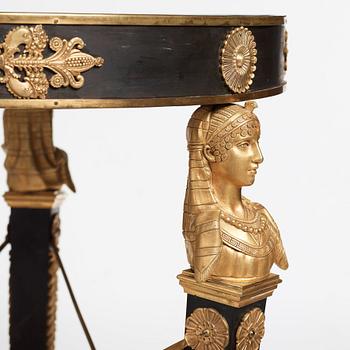 An Empire-style table, second part of the 19th century.