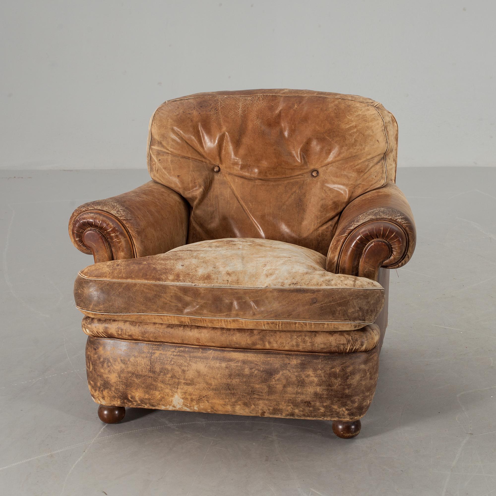 FÅTÖLJ, Poltrona Frau, Italien.