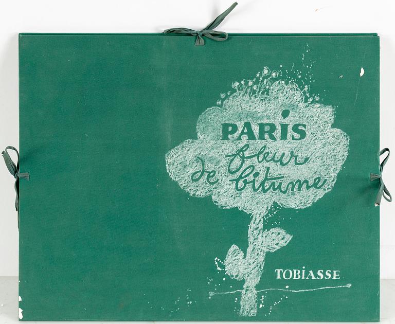 Three signed Theo Tobiasse lithographs.