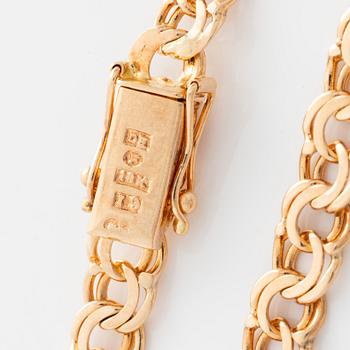 Armlänk, 18K guld, bismarcklänk.