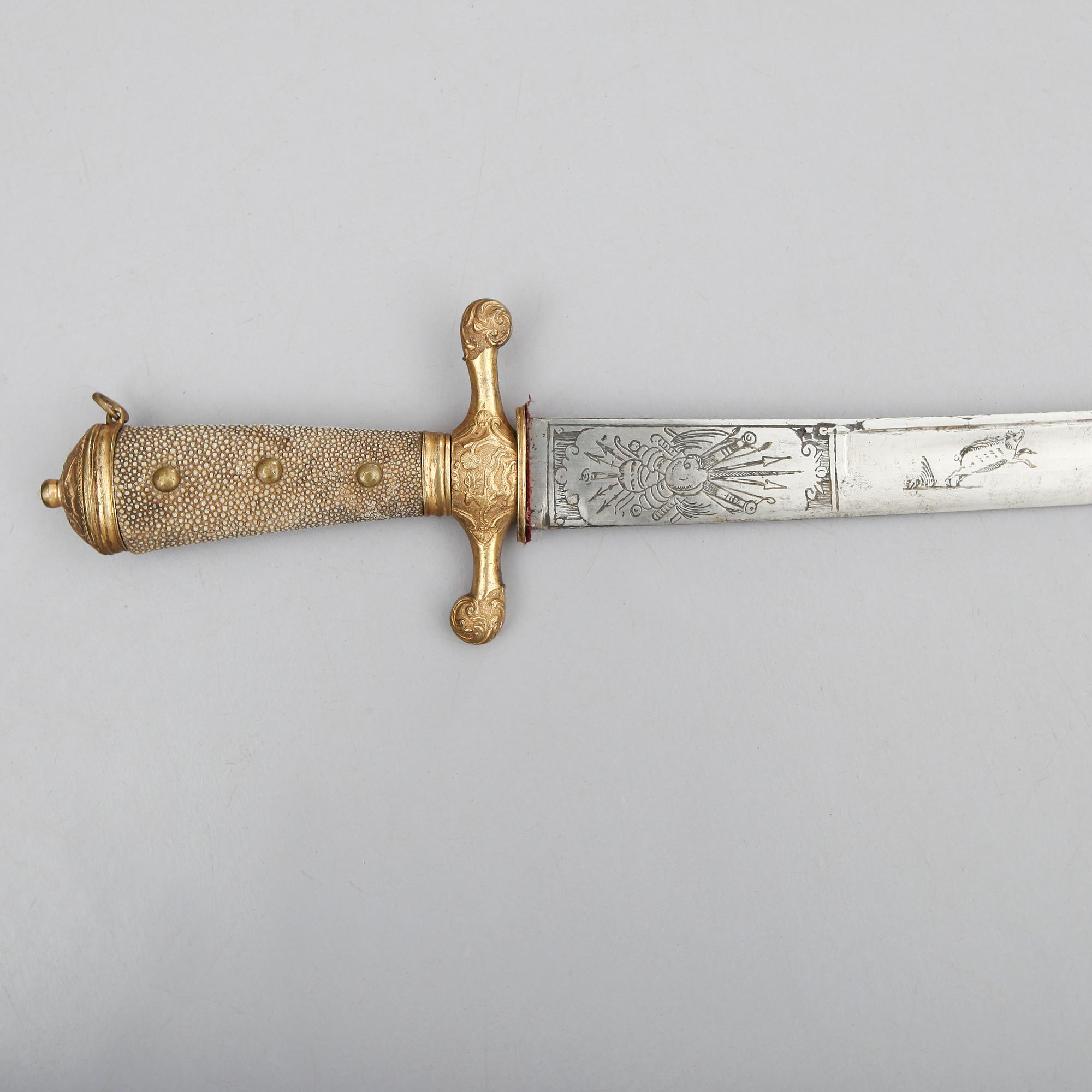 HIRSCHFÄNGER, 1800-tal.