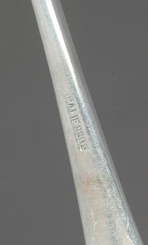 PARTI SKEDAR, silver, mest Norge och P.A. Lie, David Andersen, K. Bingen, 1800-1900-tal. Tot ca 1300 gram.