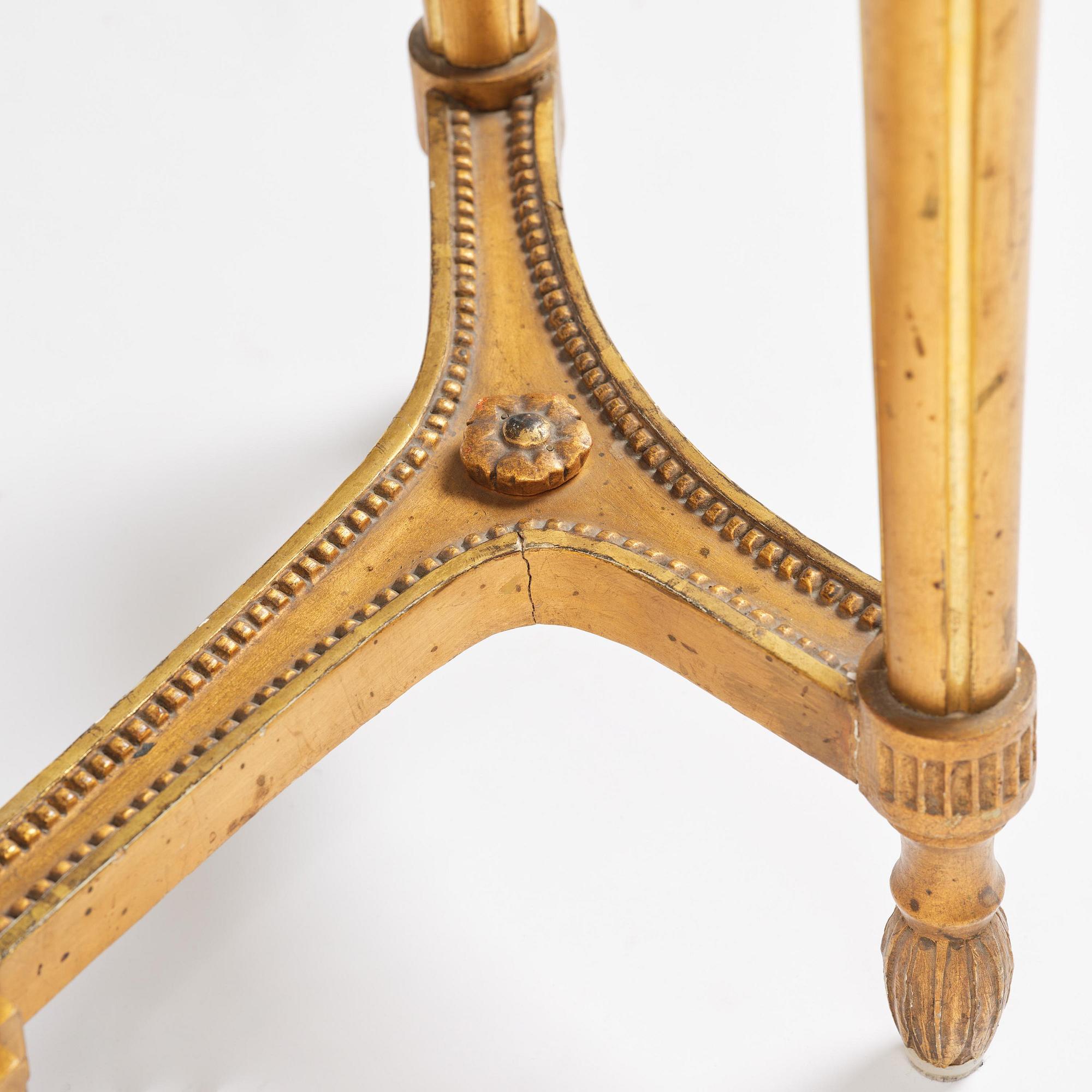 Konsolbord, Stockholmsarbete, sent 1700-tal, Gustavianskt.